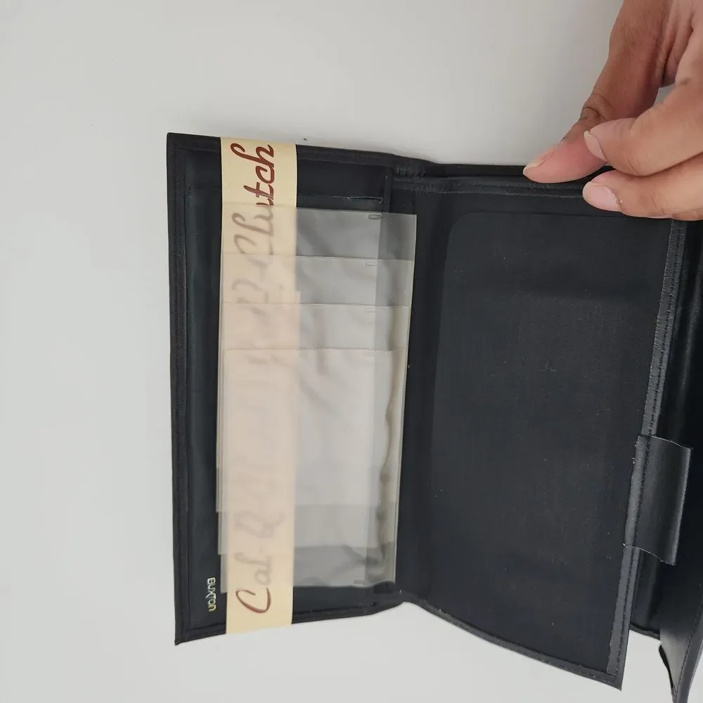 NWT - Buxton Vintage Wallet - Included Calculator, Checkbook Holder, & Picture A